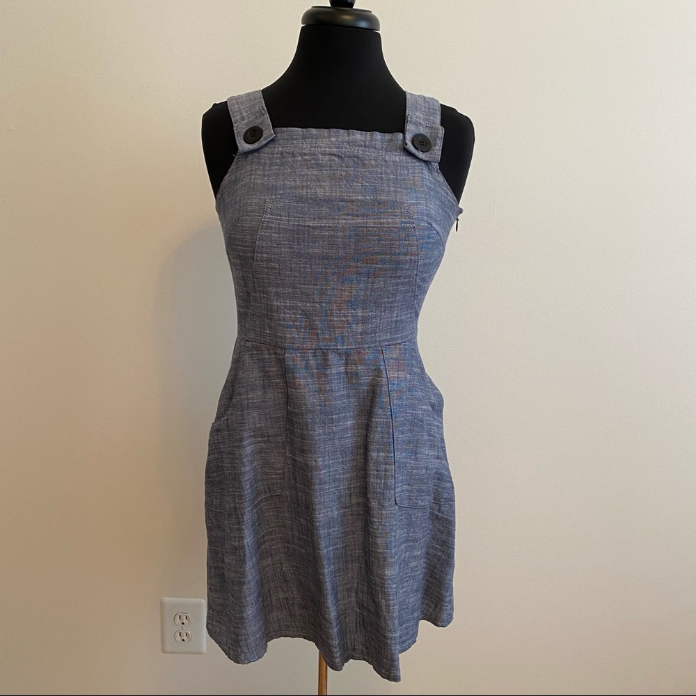 ✨Nooworks✨ Overall Dress Chambray